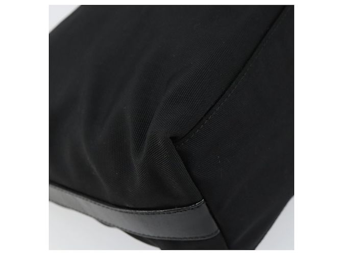 Borsa a Spalla GUCCI Nylon Nero Argento 000 0602 3754 Auth gh1511 - vista 11