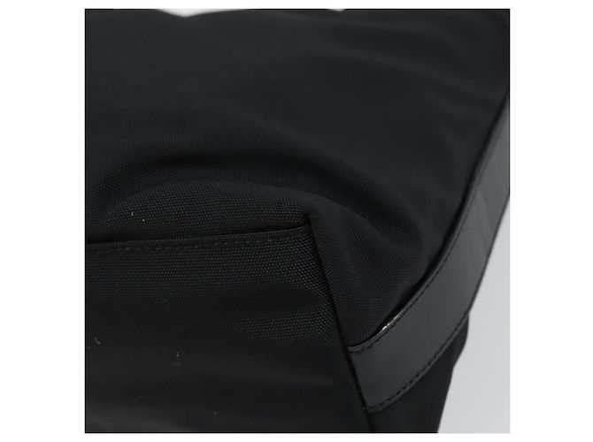 Borsa a Spalla GUCCI Nylon Nero Argento 000 0602 3754 Auth gh1511 - vista 12