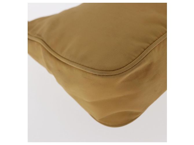 Pochete de nylon PRADA amarela Auth 159602 Amarelo - vista 12