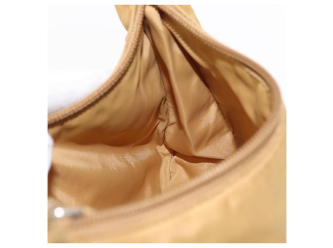 Pochete de nylon PRADA amarela Auth 159602 Amarelo - vista 19