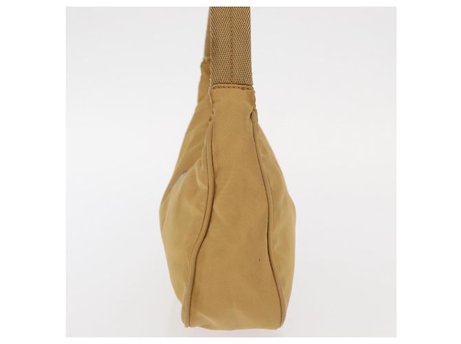 Pochete de nylon PRADA amarela Auth 159602 Amarelo - vista 4