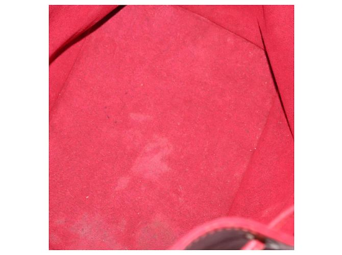 Noe LOUIS VUITTON Borsa a Spalla Petit Noé Epi Rossa M44107 LV Auth 157304 Rosso - vista 11