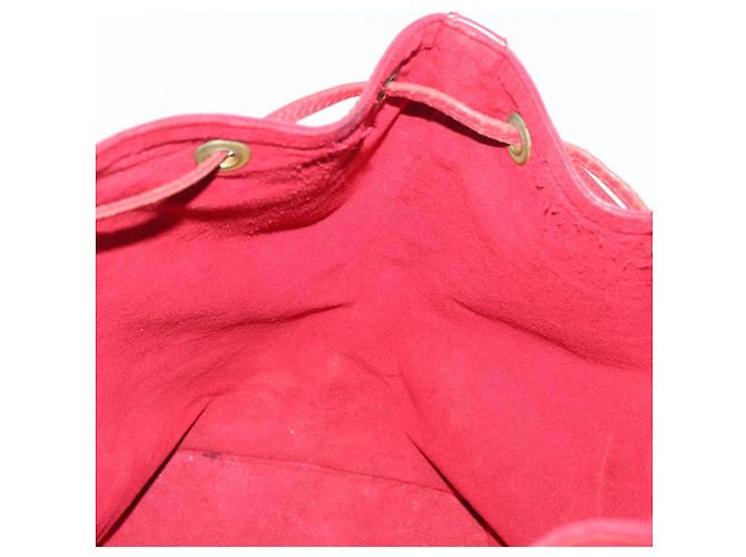 Noe LOUIS VUITTON Borsa a Spalla Petit Noé Epi Rossa M44107 LV Auth 157304 Rosso - vista 19