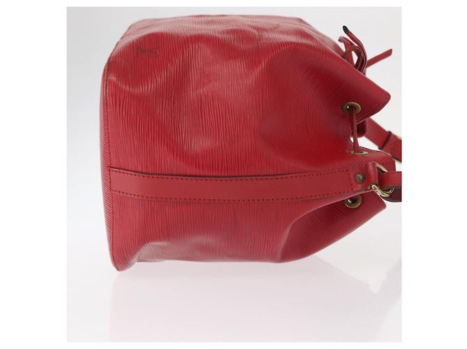 Noe LOUIS VUITTON Borsa a Spalla Petit Noé Epi Rossa M44107 LV Auth 157304 Rosso - vista 3