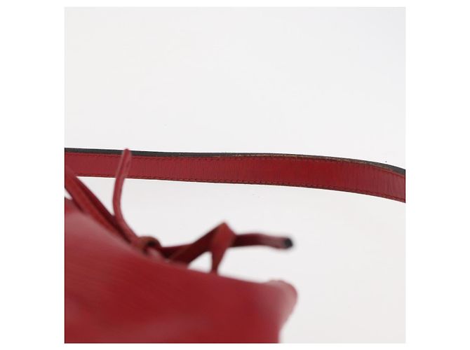 Noe LOUIS VUITTON Borsa a Spalla Petit Noé Epi Rossa M44107 LV Auth 157304 Rosso - vista 8