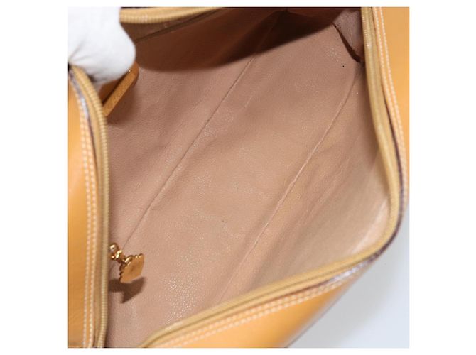 Gucci Borsa a Spalla GG Supreme PVC Beige Oro 001 56 0942 Auth BA9284 D'oro - vista 18