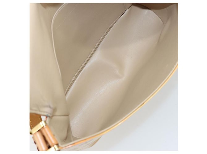 LOUIS VUITTON Borsa Thompson Street Monogram Vernis Beige M91301 LV Auth 160426 - vista 11