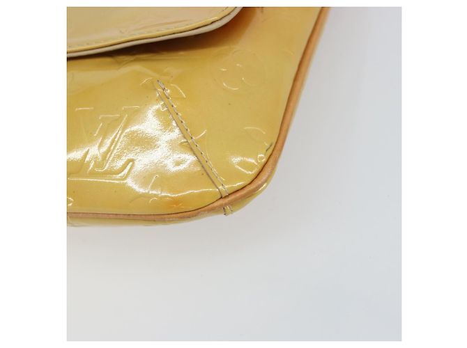 LOUIS VUITTON Borsa Thompson Street Monogram Vernis Beige M91301 LV Auth 160426 - vista 14