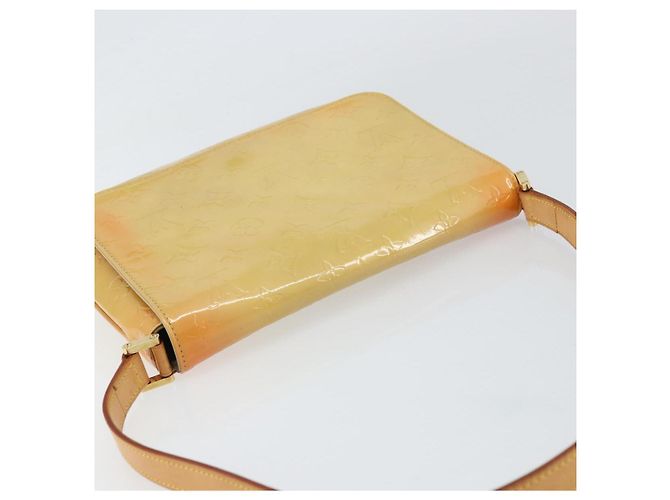 LOUIS VUITTON Borsa Thompson Street Monogram Vernis Beige M91301 LV Auth 160426 - vista 6