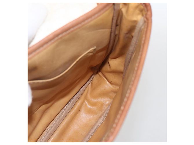 Céline Borsa a spalla in tela Macadam CELINE in pelle PVC bianca e argento Auth 159259 Bianco - vista 16