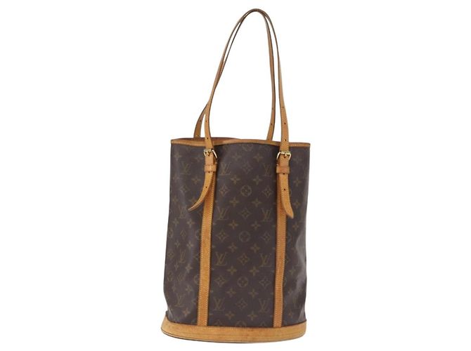 LOUIS VUITTON Borsa a Spalla Monogram Bucket GM M42236 LV Auth 158346 Monogramma - vista 13