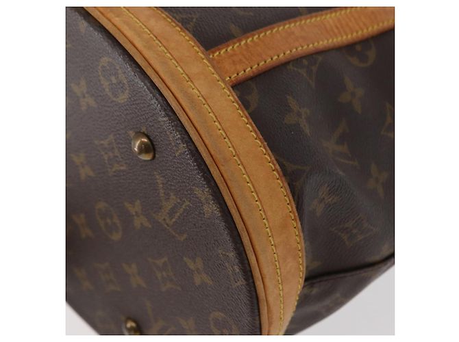 LOUIS VUITTON Borsa a Spalla Monogram Bucket GM M42236 LV Auth 158346 Monogramma - vista 15