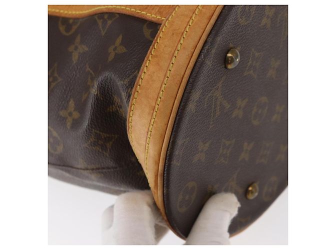 LOUIS VUITTON Borsa a Spalla Monogram Bucket GM M42236 LV Auth 158346 Monogramma - vista 16