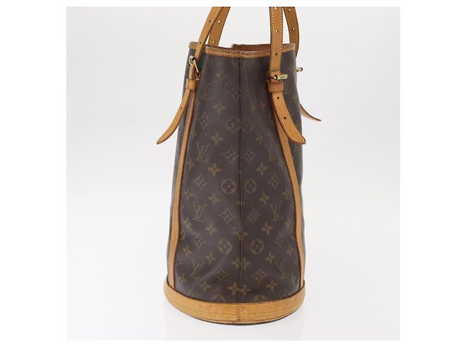 LOUIS VUITTON Borsa a Spalla Monogram Bucket GM M42236 LV Auth 158346 Monogramma - vista 3