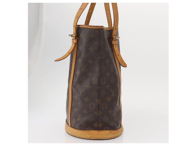 LOUIS VUITTON Borsa a Spalla Monogram Bucket GM M42236 LV Auth 158346 Monogramma - vista 4