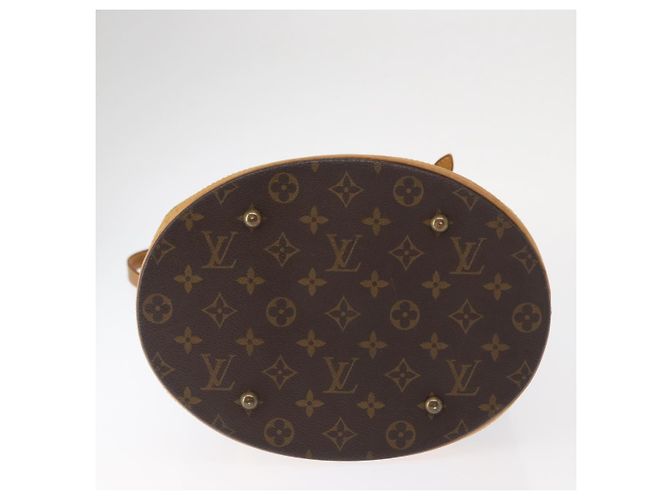 LOUIS VUITTON Borsa a Spalla Monogram Bucket GM M42236 LV Auth 158346 Monogramma - vista 5