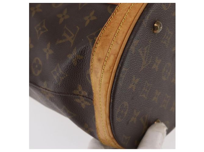 LOUIS VUITTON Borsa a Spalla Monogram Bucket GM M42236 LV Auth 158346 Monogramma - vista 8