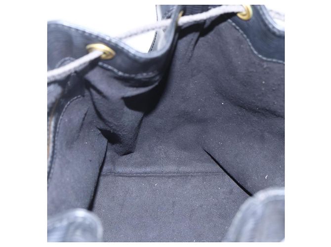 Noe LOUIS VUITTON Borsa a Spalla Petit Noé Epi Nera M44102 LV Auth 152009 Nero - vista 17