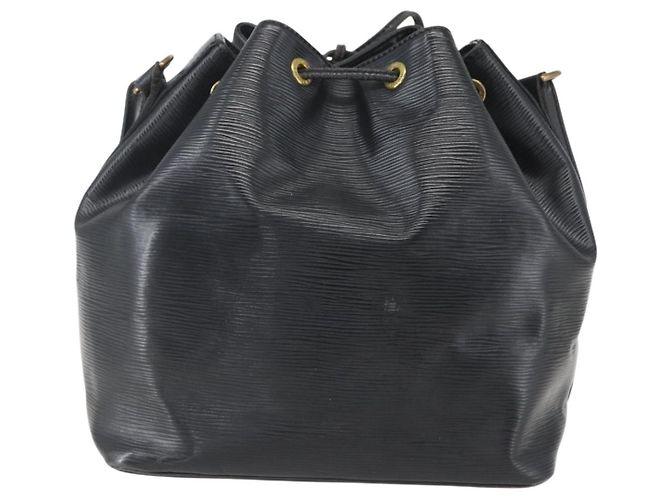 Noe LOUIS VUITTON Borsa a Spalla Petit Noé Epi Nera M44102 LV Auth 152009 Nero - vista 2