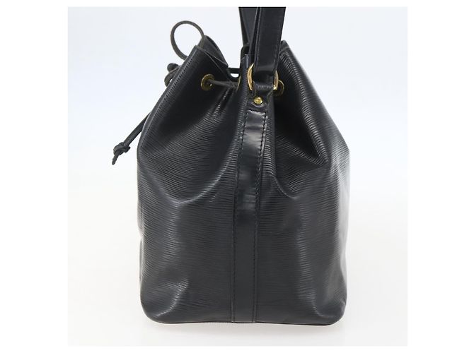 Noe LOUIS VUITTON Borsa a Spalla Petit Noé Epi Nera M44102 LV Auth 152009 Nero - vista 4