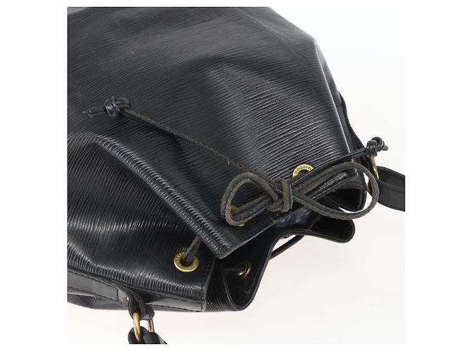 Noe LOUIS VUITTON Borsa a Spalla Petit Noé Epi Nera M44102 LV Auth 152009 Nero - vista 6