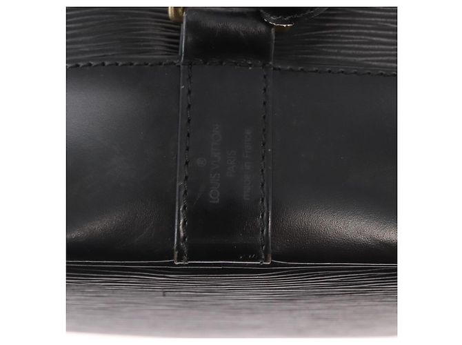 LOUIS VUITTON Borsa a Spalla Epi Randonnee PM Nera M52352 LV Auth 158314 Nero - vista 17