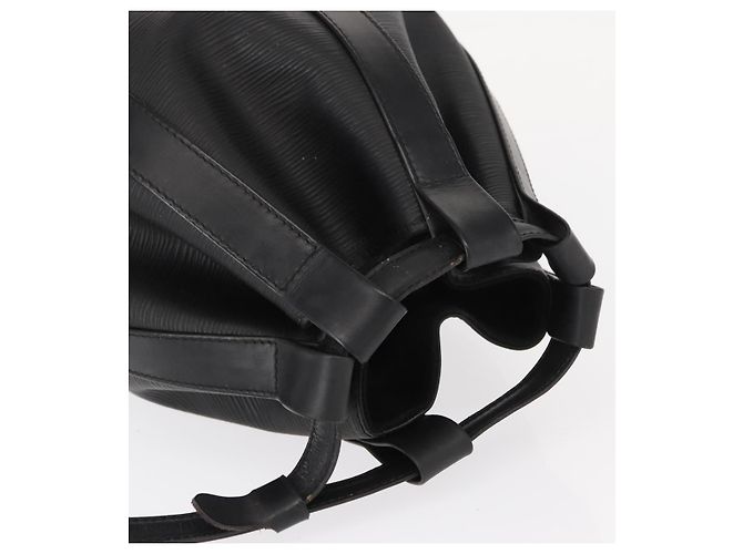 LOUIS VUITTON Borsa a Spalla Epi Randonnee PM Nera M52352 LV Auth 158314 Nero - vista 6