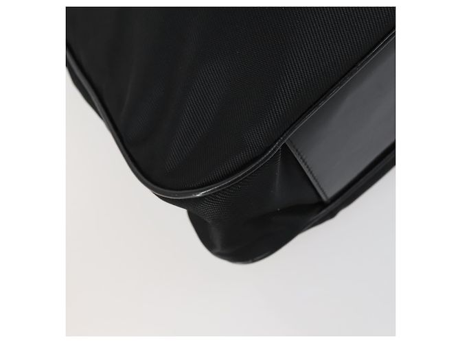 Borsa a mano in nylon Gucci Bamboo 2 in 1 Nero Argento 001 2404 1577 0 Auth gh1392 - vista 15