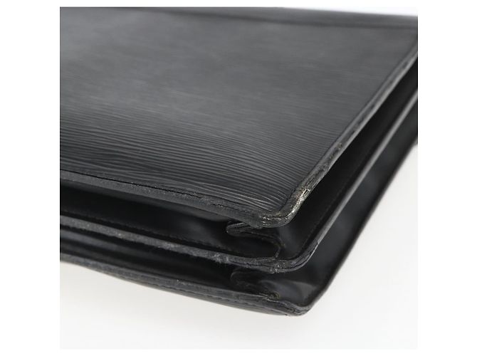 LOUIS VUITTON Epi ServietteConsigliere Borsa Business Nera M54422 LV Auth ka1353 Nero - vista 12