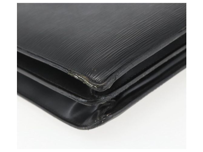 LOUIS VUITTON Epi ServietteConsigliere Borsa Business Nera M54422 LV Auth ka1353 Nero - vista 13