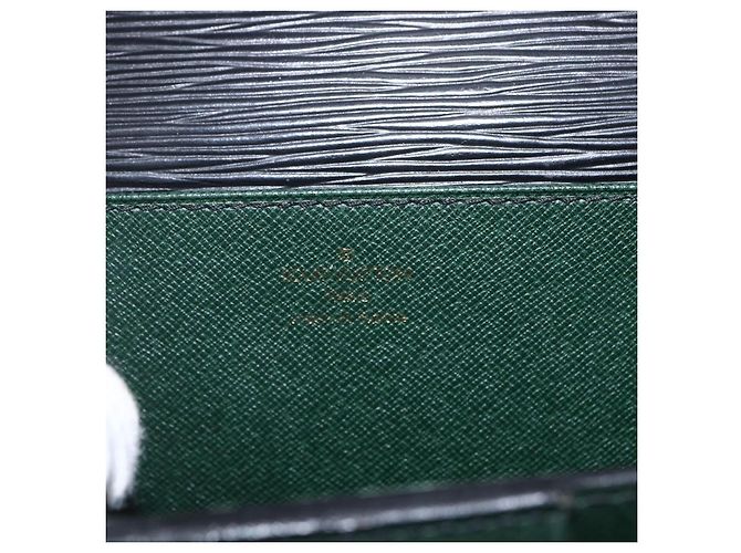 LOUIS VUITTON Epi ServietteConsigliere Borsa Business Nera M54422 LV Auth ka1353 Nero - vista 15