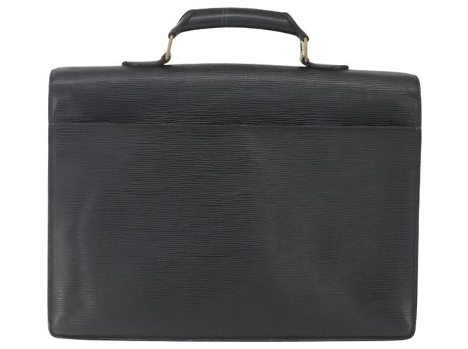 LOUIS VUITTON Epi ServietteConsigliere Borsa Business Nera M54422 LV Auth ka1353 Nero - vista 3