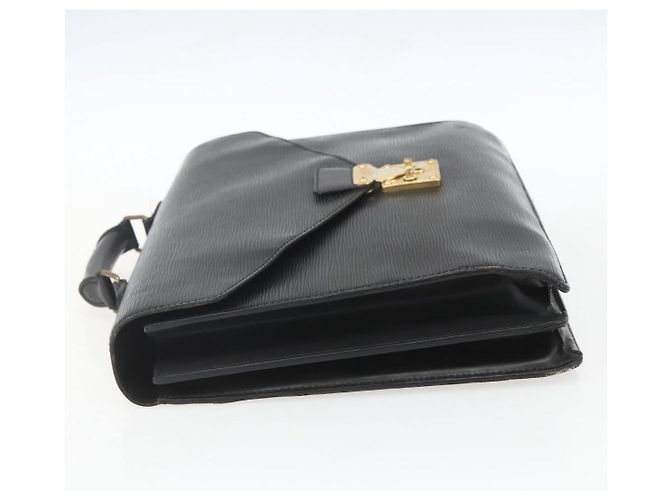 LOUIS VUITTON Epi ServietteConsigliere Borsa Business Nera M54422 LV Auth ka1353 Nero - vista 4
