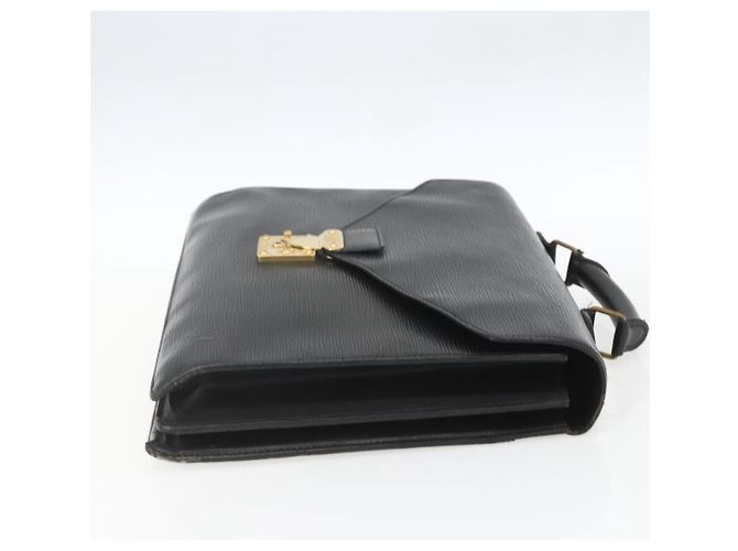 LOUIS VUITTON Epi ServietteConsigliere Borsa Business Nera M54422 LV Auth ka1353 Nero - vista 5