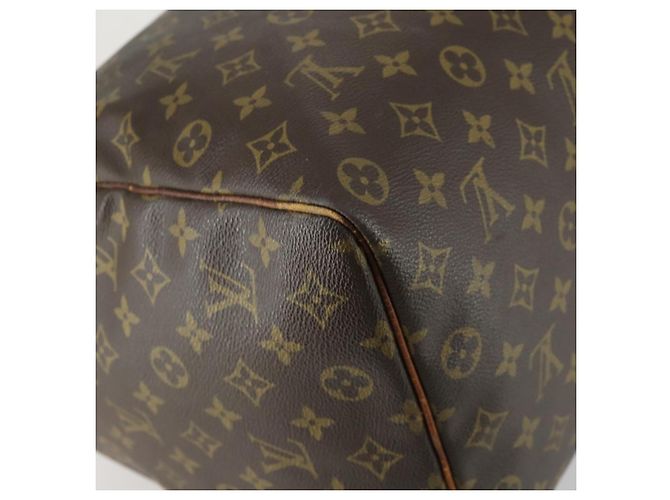 LOUIS VUITTON Borsa Boston Monogram Keepall 50 M41426 LV Auth 158956 Monogramma - vista 13