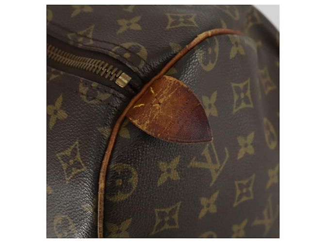 LOUIS VUITTON Borsa Boston Monogram Keepall 50 M41426 LV Auth 158956 Monogramma - vista 15