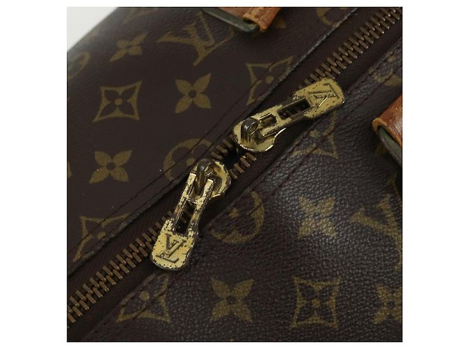 LOUIS VUITTON Borsa Boston Monogram Keepall 50 M41426 LV Auth 158956 Monogramma - vista 17