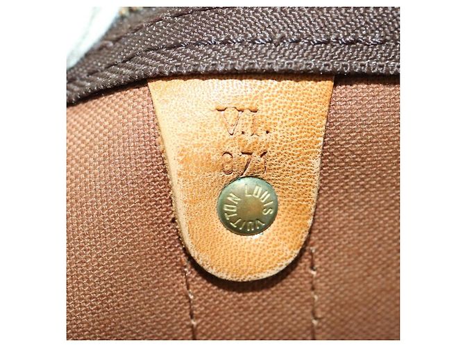 LOUIS VUITTON Borsa Boston Monogram Keepall 50 M41426 LV Auth 158956 Monogramma - vista 21