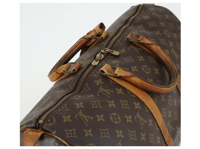 LOUIS VUITTON Borsa Boston Monogram Keepall 50 M41426 LV Auth 158956 Monogramma - vista 6