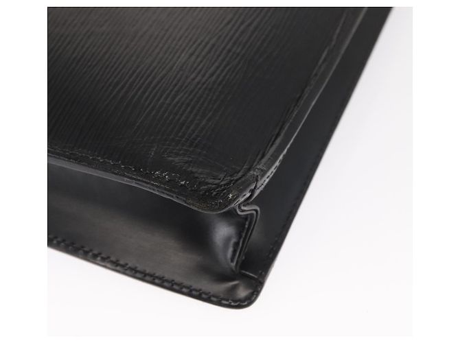 LOUIS VUITTON Epi Porta Documenti a Tracolla Briefcase M54462 LV Auth bs32029 Nero - vista 18