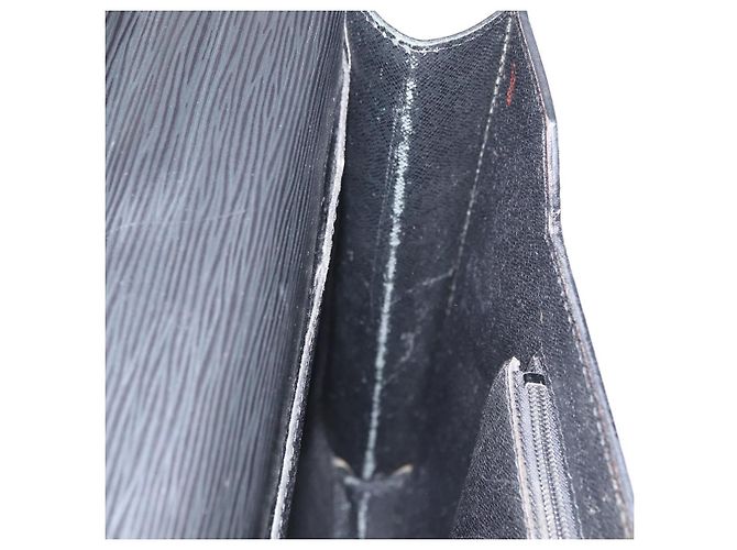 LOUIS VUITTON Epi Porta Documenti a Tracolla Briefcase M54462 LV Auth bs32029 Nero - vista 23