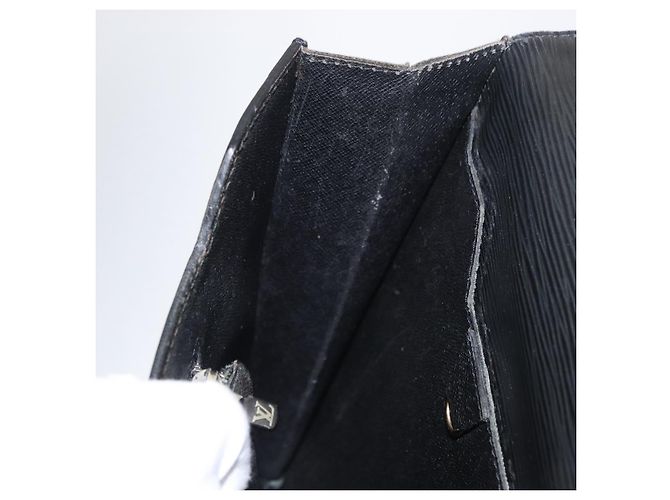 LOUIS VUITTON Epi Porta Documenti a Tracolla Briefcase M54462 LV Auth bs32029 Nero - vista 24