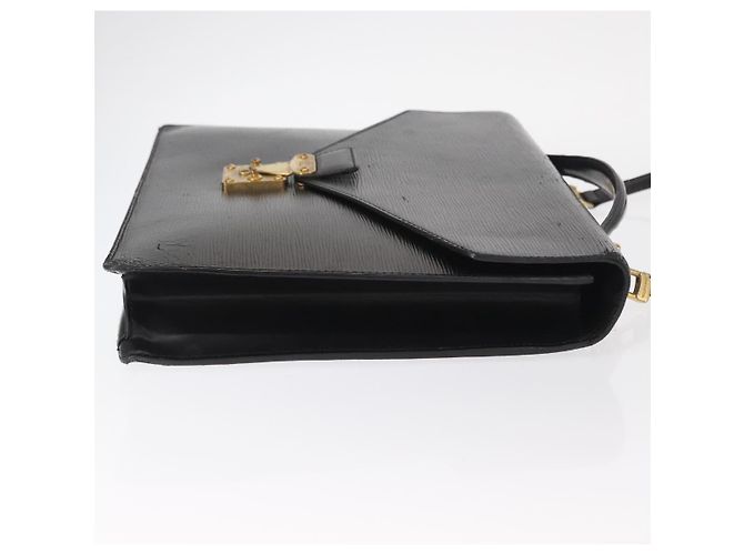 LOUIS VUITTON Epi Porta Documenti a Tracolla Briefcase M54462 LV Auth bs32029 Nero - vista 3