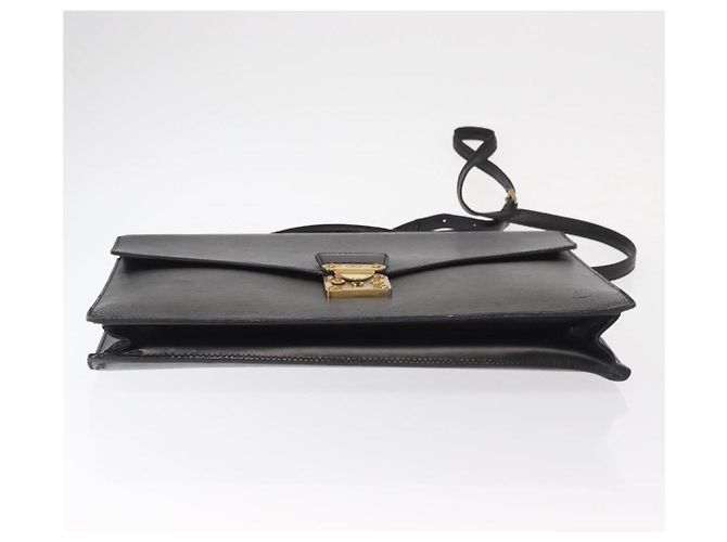 LOUIS VUITTON Epi Porta Documenti a Tracolla Briefcase M54462 LV Auth bs32029 Nero - vista 5