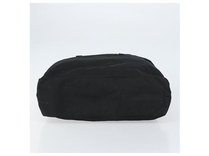 Prada Tote Bag aus schwarzem Nylon mit silberner Authentizität bs32076 - Ansicht 9