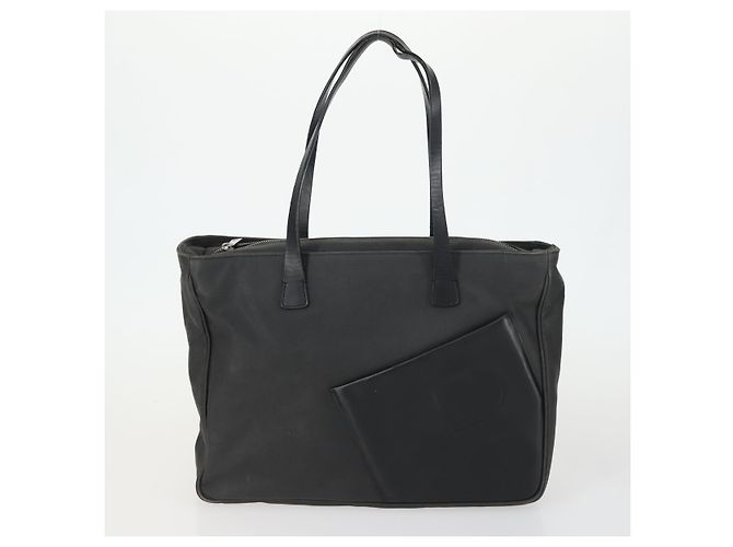 BALLY Borsa a Spalla Nylon PVC 2 Set Nera Auth bs32141 Nero - vista 2