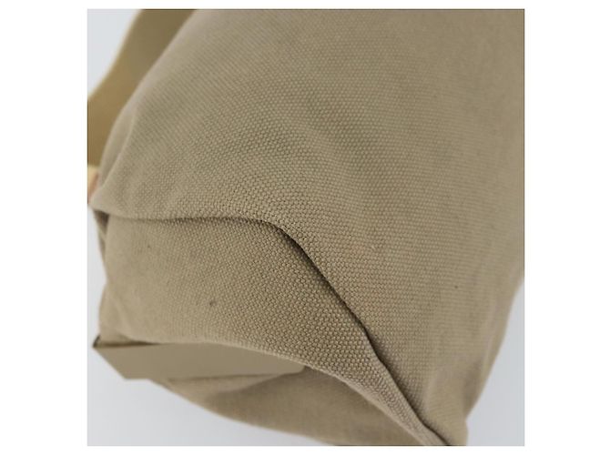 Borsa a mano Miu Miu in tela khaki oro Auth 159399 D'oro Cachi - vista 11