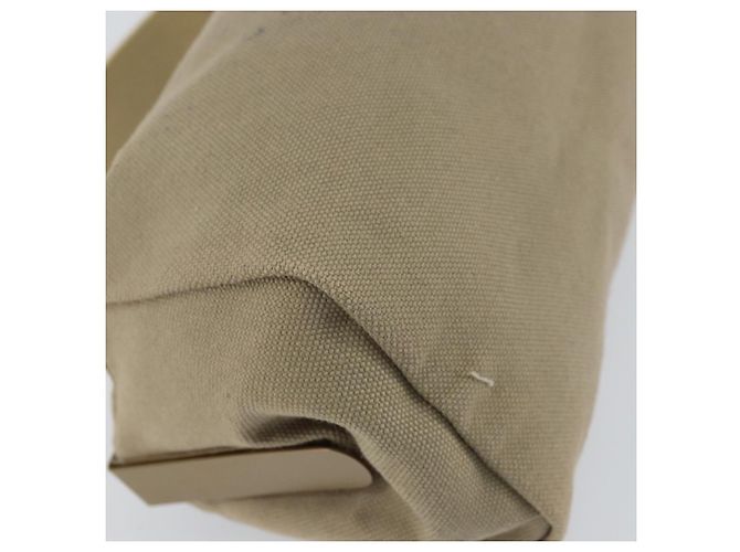 Borsa a mano Miu Miu in tela khaki oro Auth 159399 D'oro Cachi - vista 13