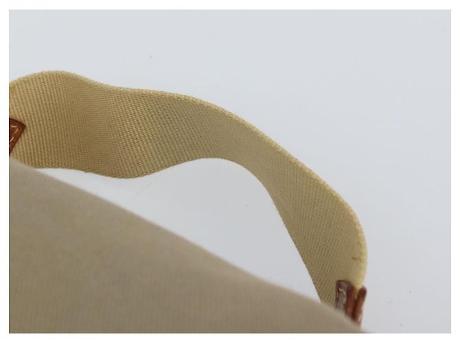 Borsa a mano Miu Miu in tela khaki oro Auth 159399 D'oro Cachi - vista 8
