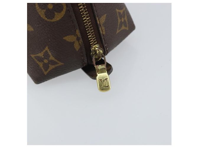 LOUIS VUITTON Pochette Cosmetica Demi Ronde Monogram M47520 LV Auth BA9256 Monogramma - vista 12